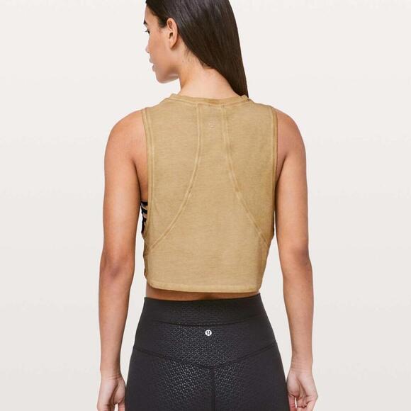 Lululemon Muscle Love Crop Tank *Fade Washed Gleam - Picture 2 of 9